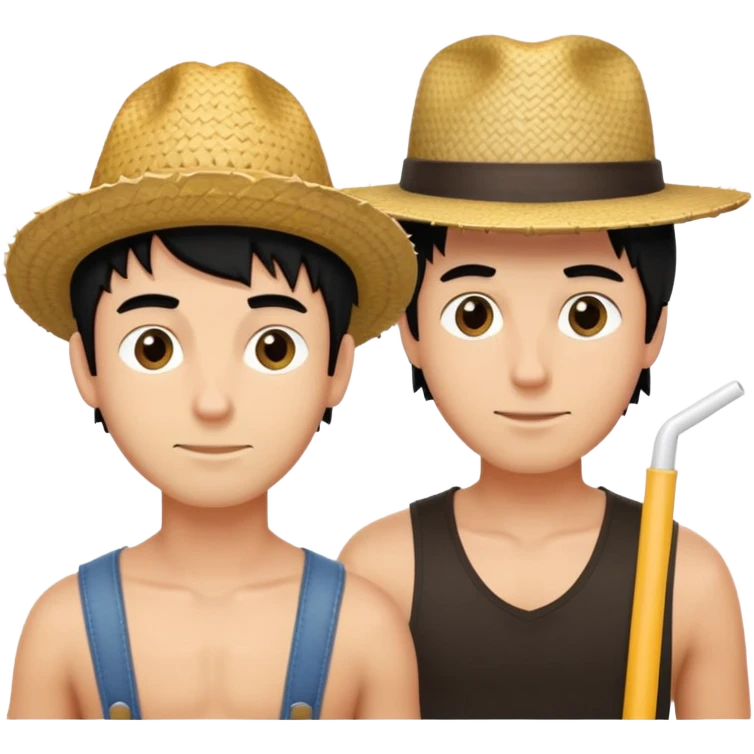 Luffy et naruto emoji