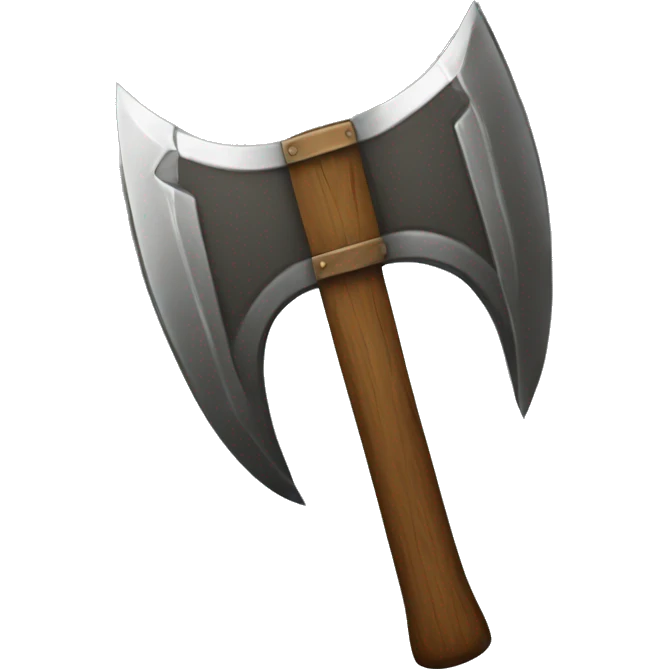 axe and shield emoji