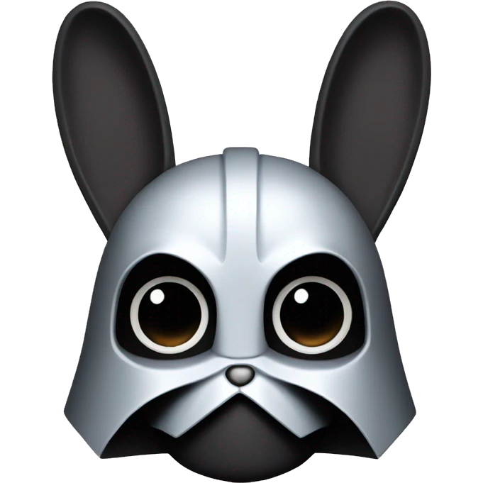 Darth Vader bunny emoji