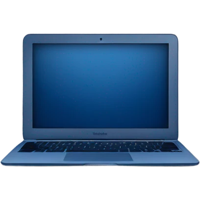 MacBook Air dark blue emoji