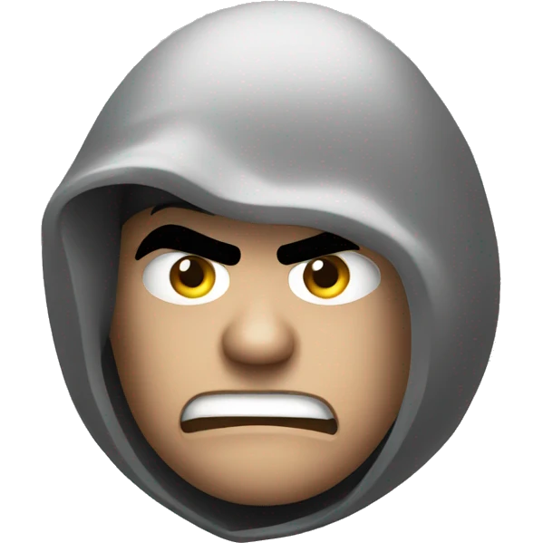 an angry thief emoji