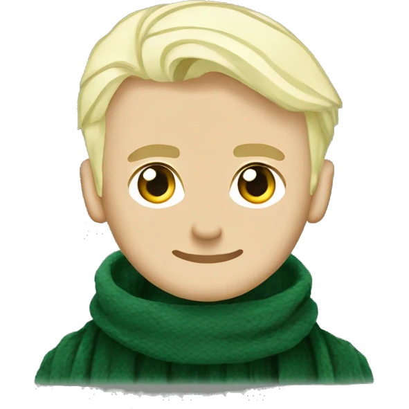 Draco malfoy scarf emoji