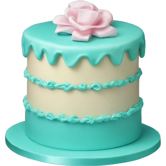 Tiffany cake emoji