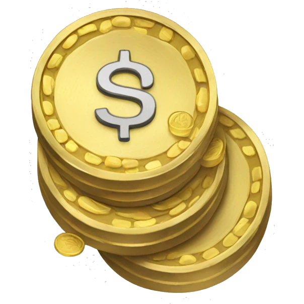 cash coins emoji