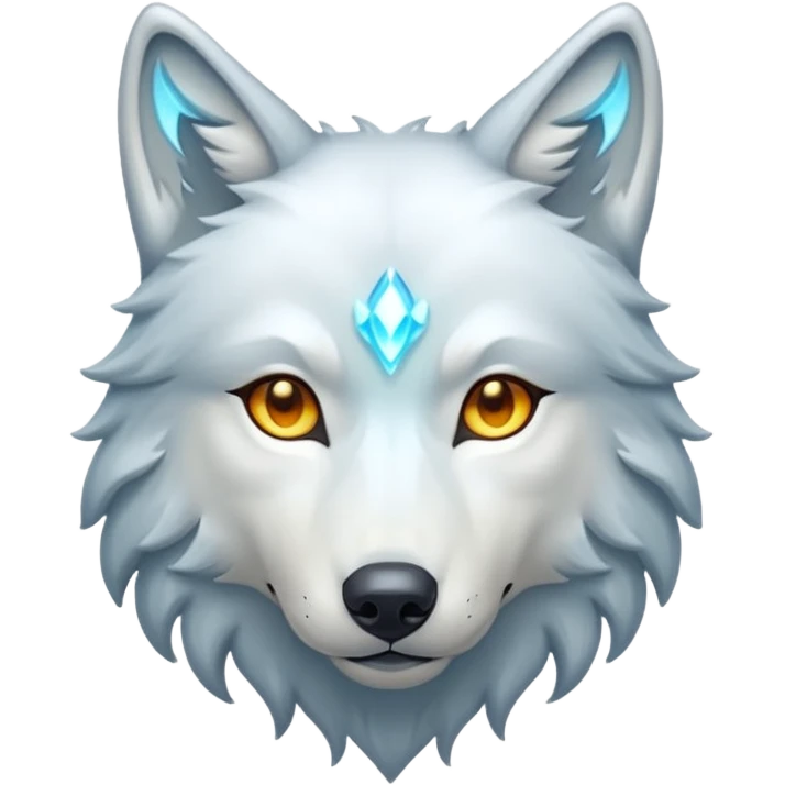 Spirit of a wolf emoji