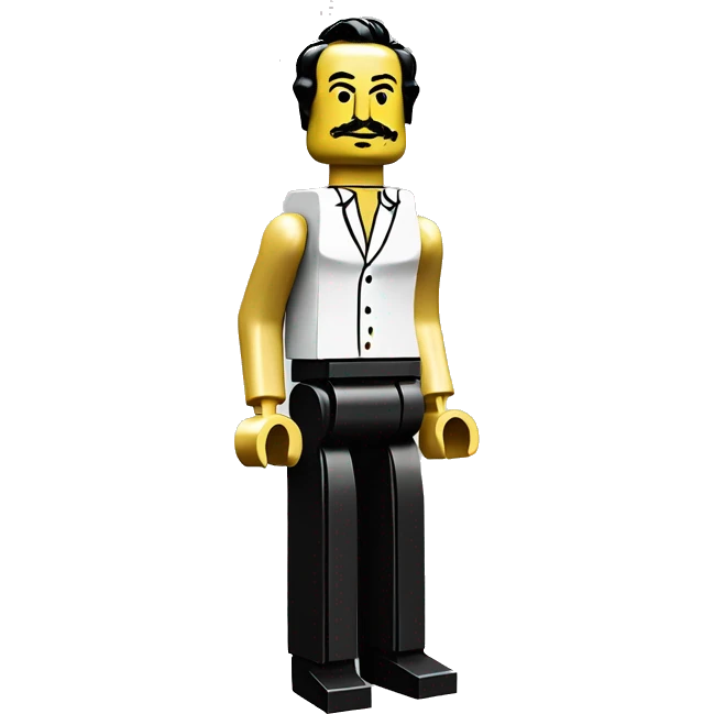 salvador dali lego full body emoji