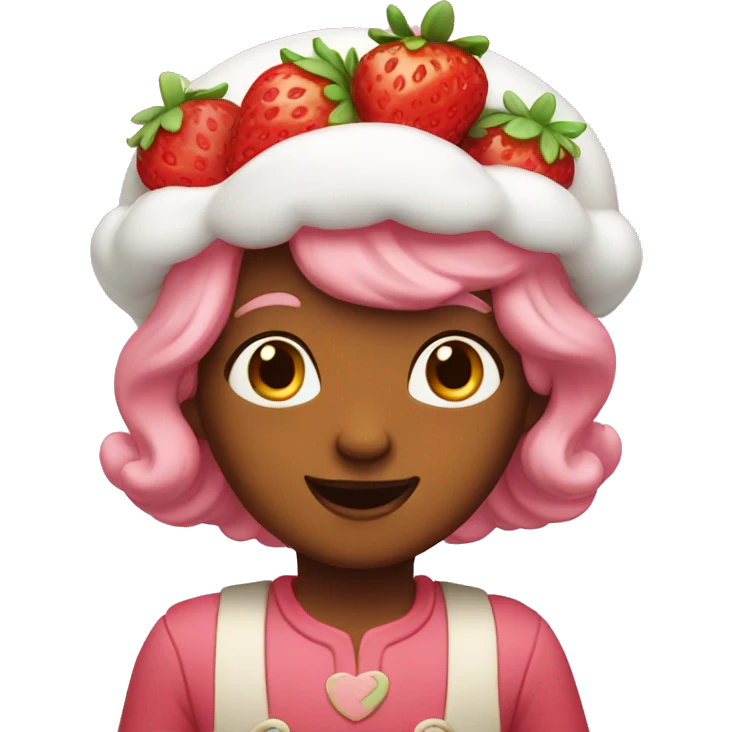 strawberry shortcake emoji