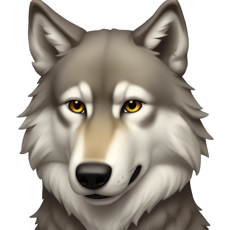 Sigma alpha male wolf  emoji