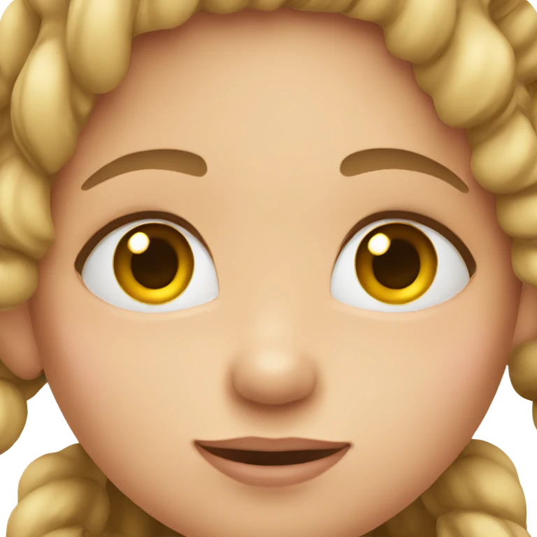 Girl with hearing aids emoji