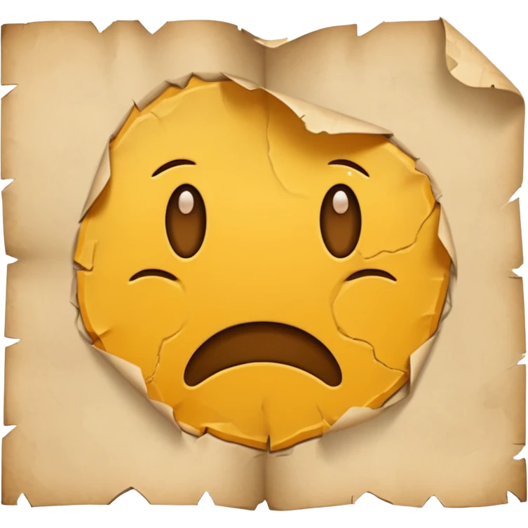 writter Script – Sheet of paper with text emoji