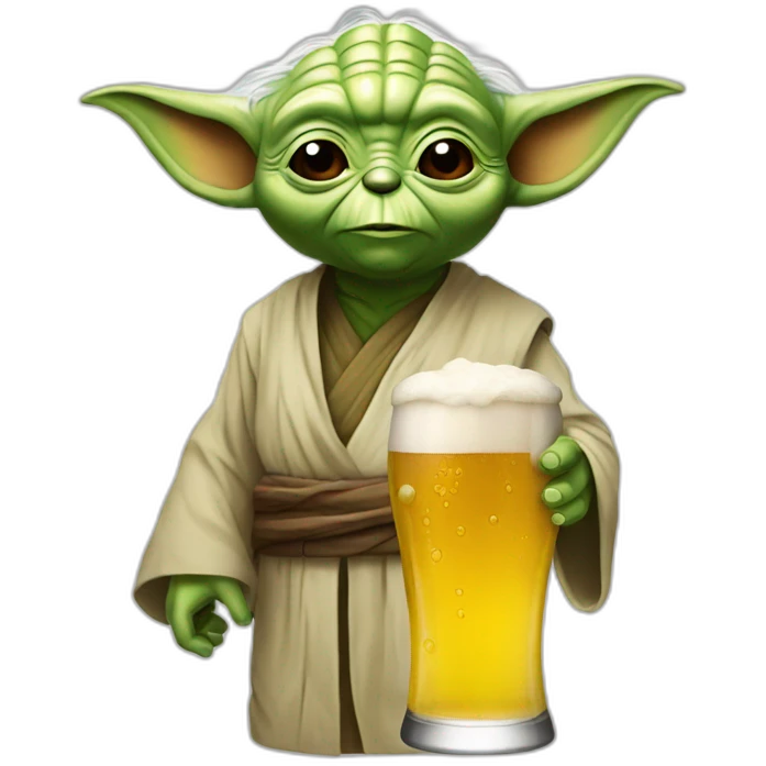 yoda-drink-beer emoji