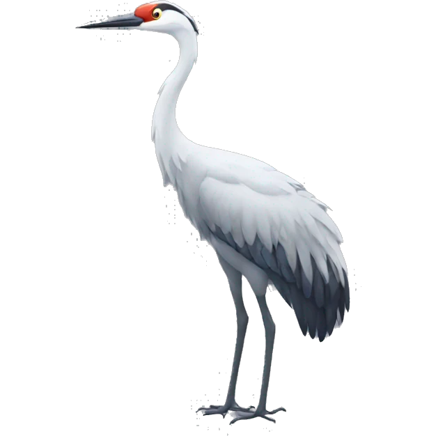 Crane bird emoji