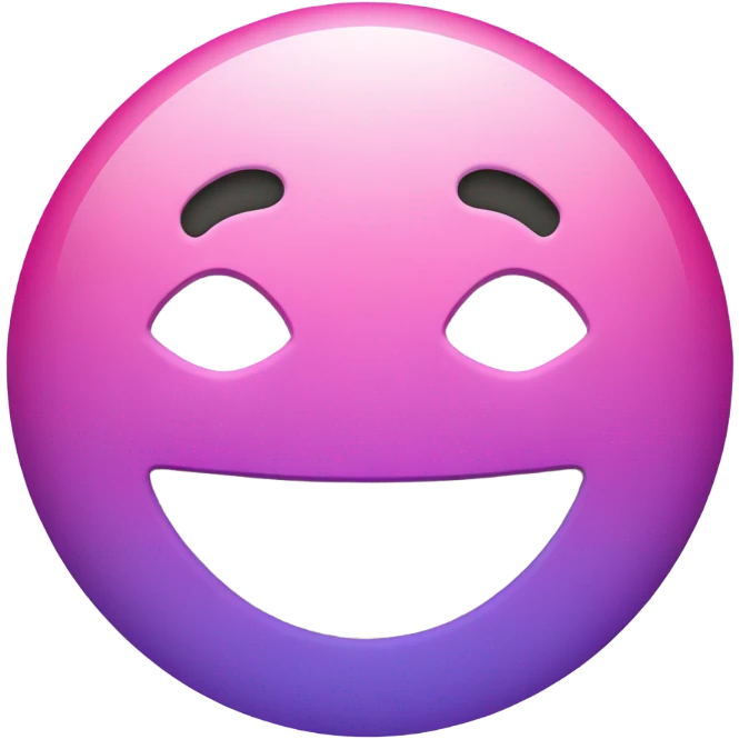 Purple ombre with pink heart  emoji