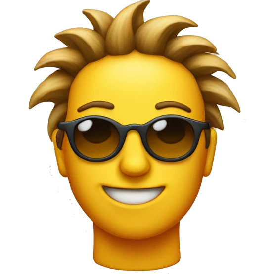 sun without sunglasses emoji