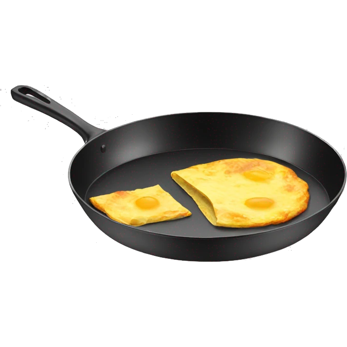 omelette in pan emoji