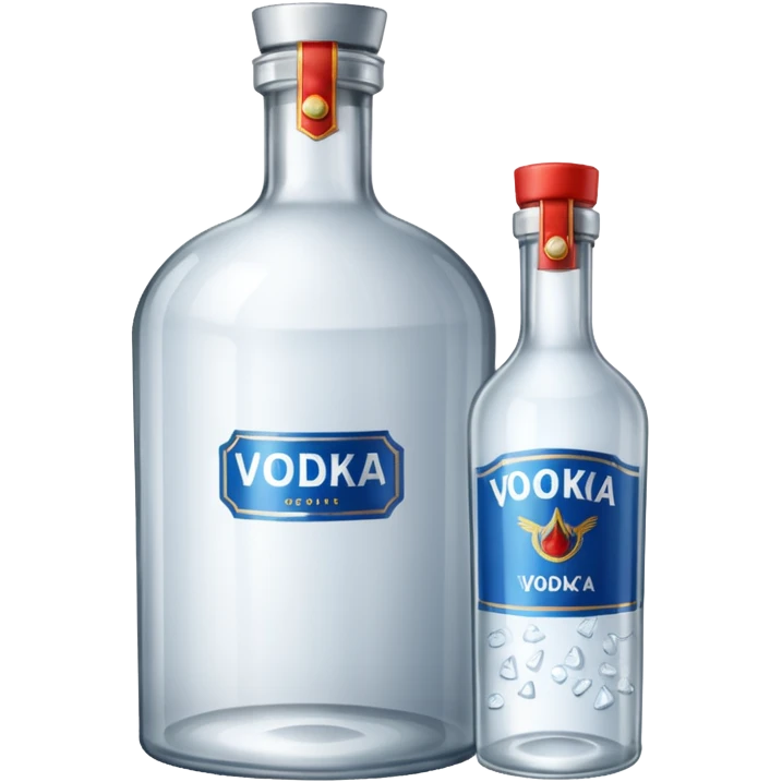 A case of vodka emoji