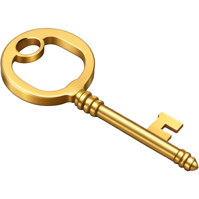 new home elegant key emoji