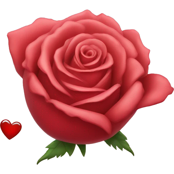 Rose hearts emoji