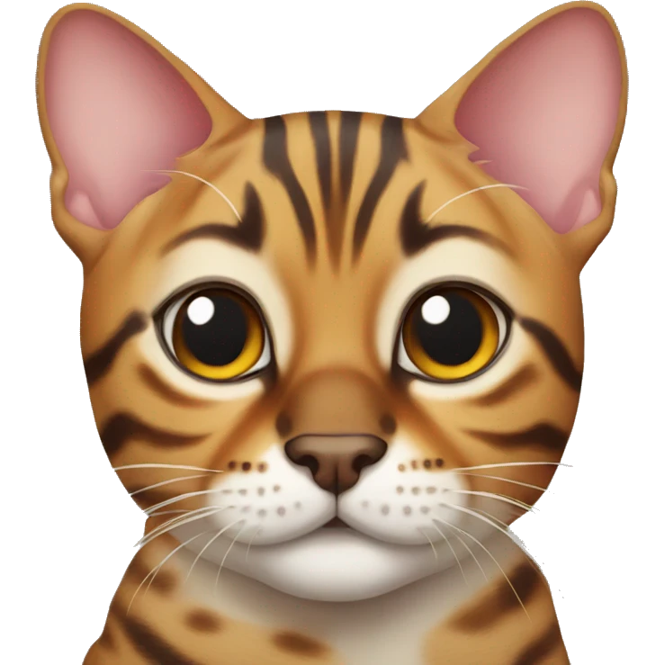 Bengal cat emoji