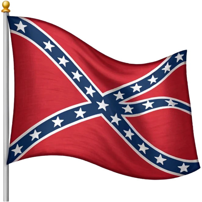 Confederate flag emoji