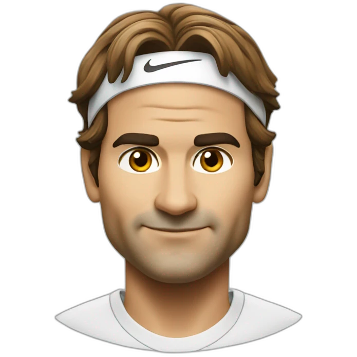 Roger Federer  emoji