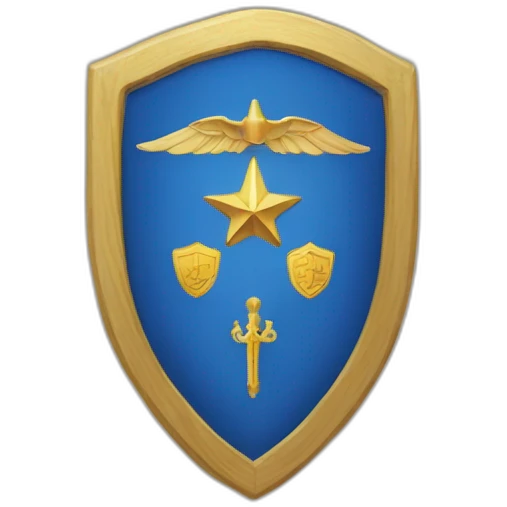 el escudo del ejercito de tierra emoji