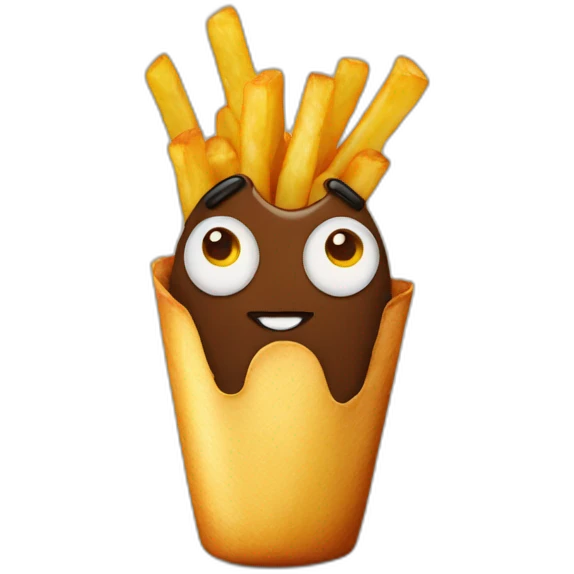 turd frenchfries emoji