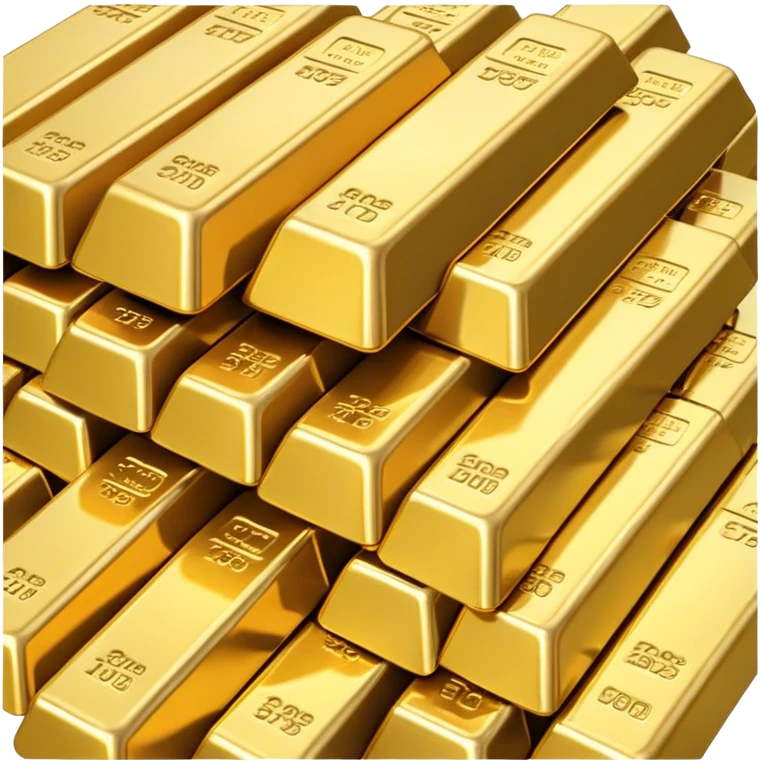 gold bars stacked emoji