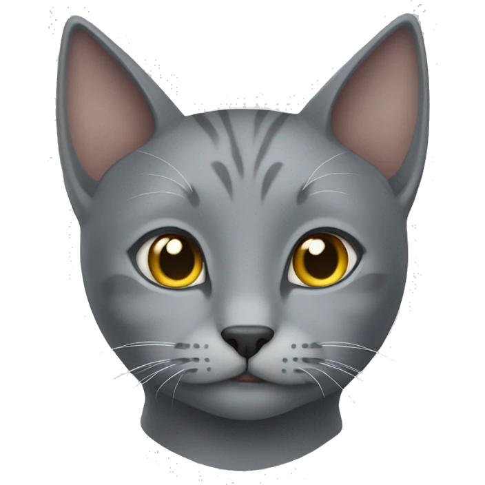 The Grey Cat emoji