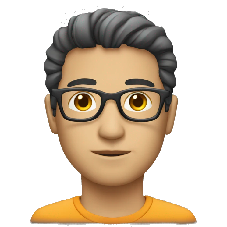 programmer with sung emoji