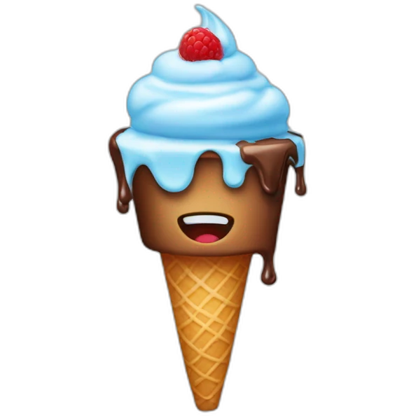 Ice cream in the pot emoji