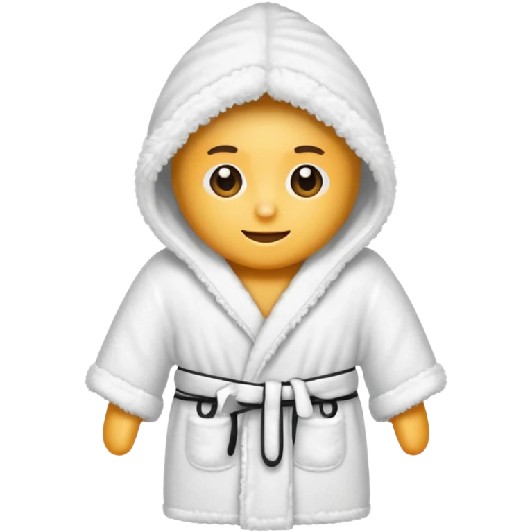 bath robe emoji