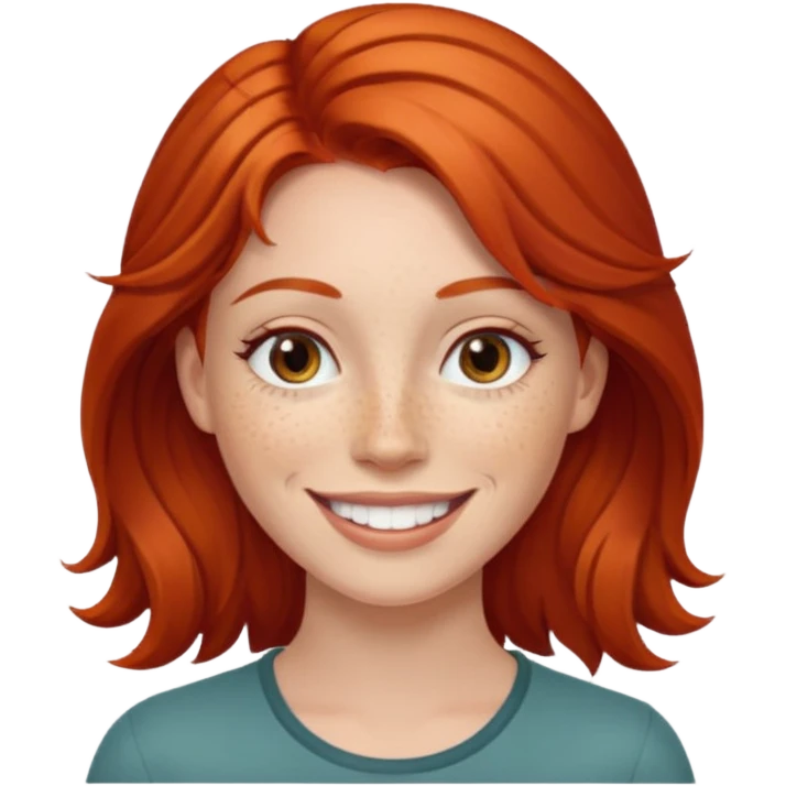 emoji princes ruiva emoji