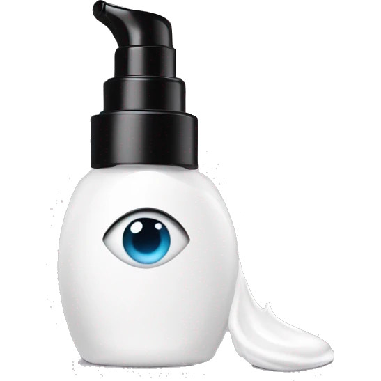 eye cream bottl emoji