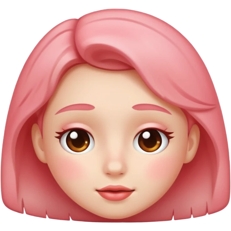 blushing emoji