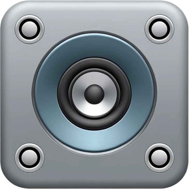 mac os icon speaker volume bar emoji