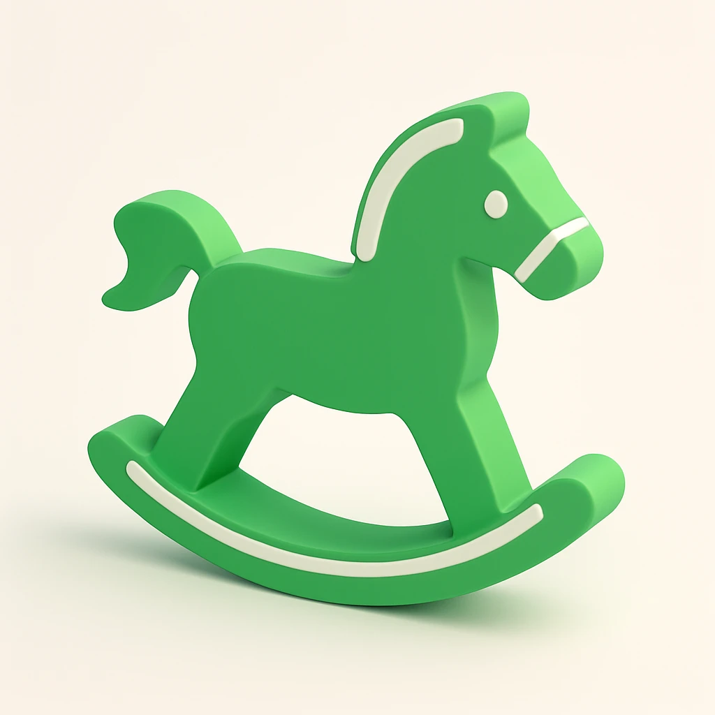 rocking horse emoji