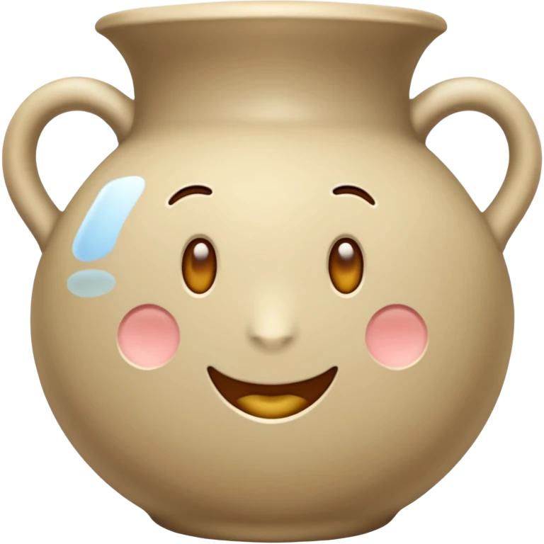 ваза с ромашками beige emoji