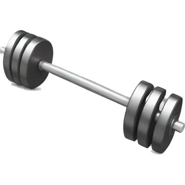 barbell bar emoji