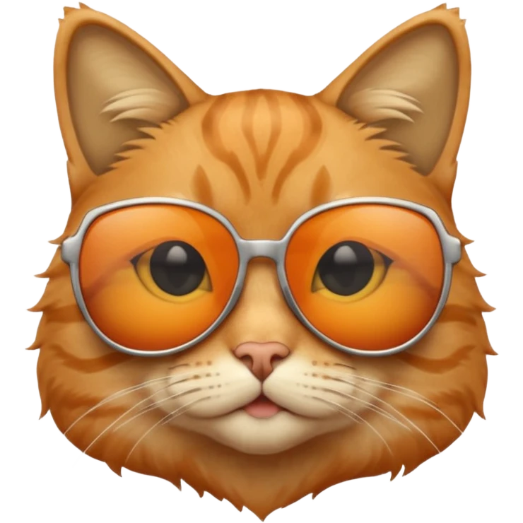 Cat wearing sunglasses emoji