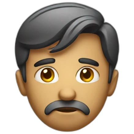 Sad software engineer emoji