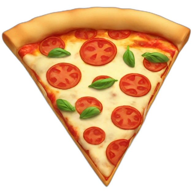 3D pizza emoji