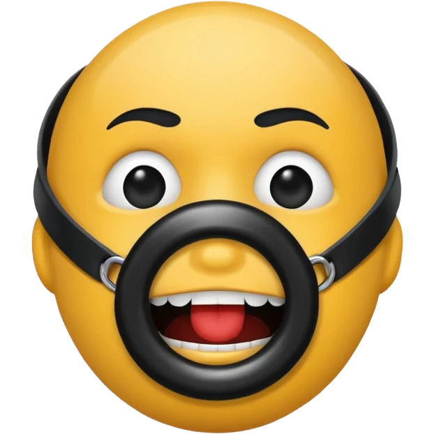 Ball gag  emoji
