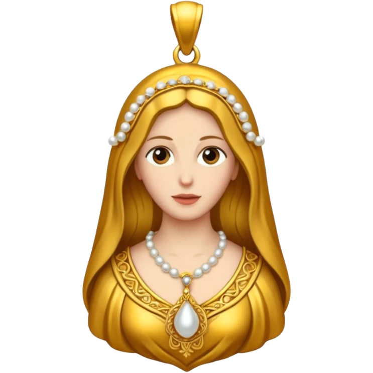 Mary Magdalene pendant emoji