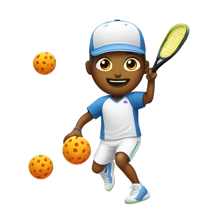 Pickleball player emoji