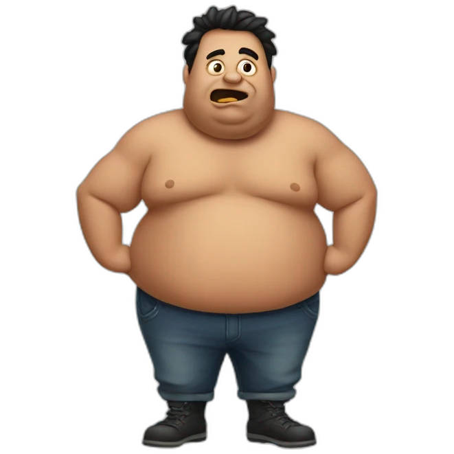 stupid fat (safe) emoji