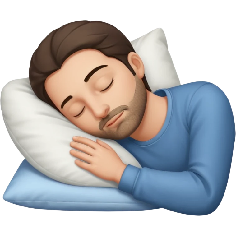 sleeping man  emoji