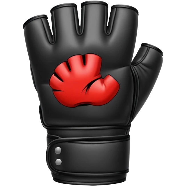 MMA glove emoji