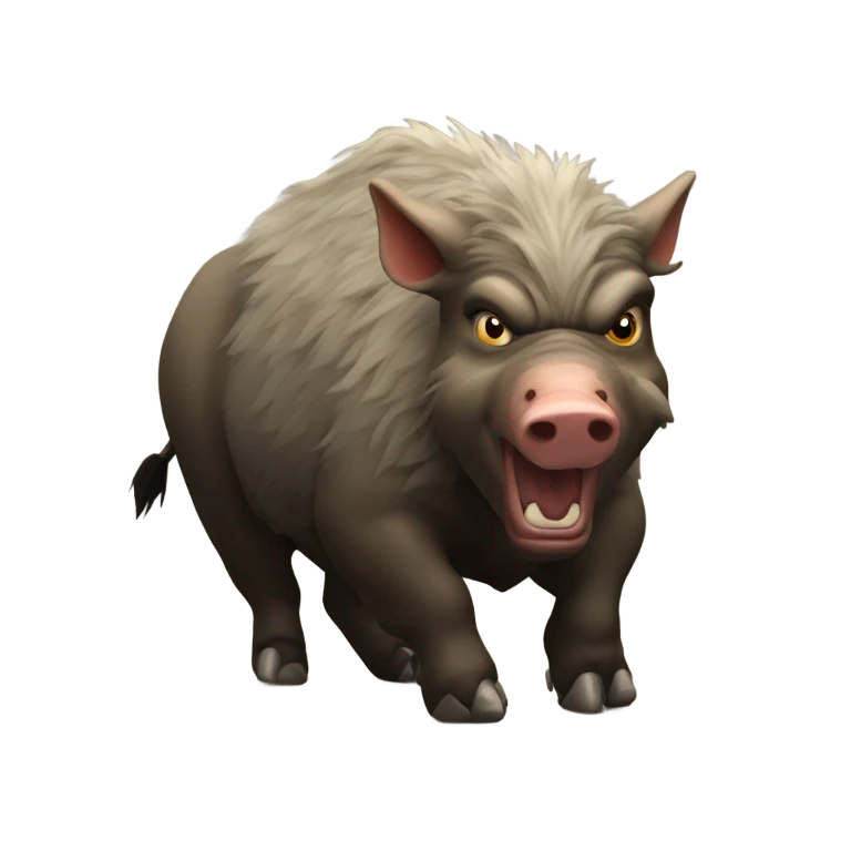 🐗😤 emoji