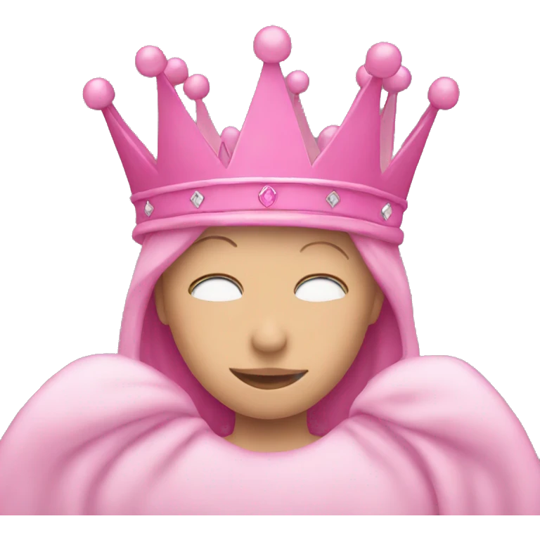 pink crown emoji